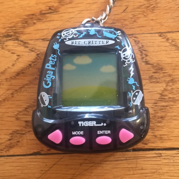 Black Bit critter by Tiger Key Chain - Picture 2 of 3